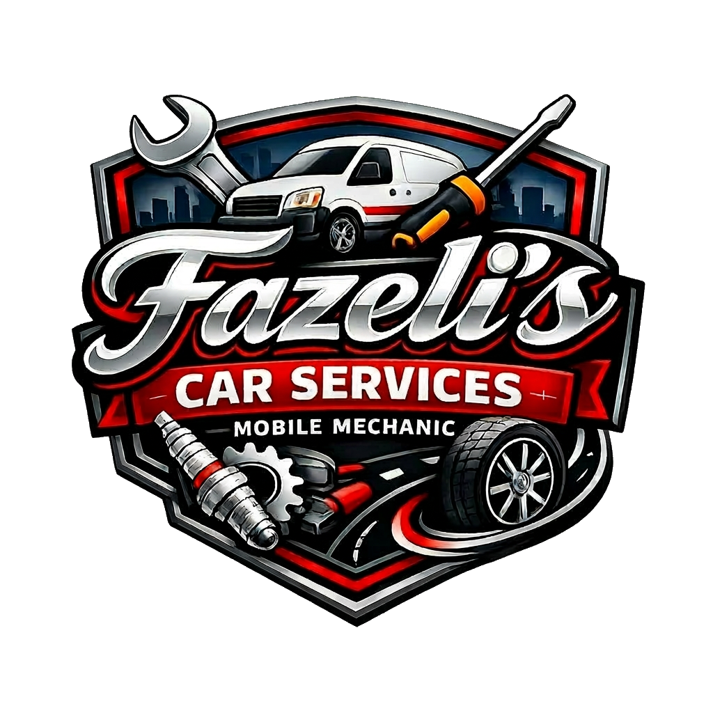 Fazeli's Car Services mobile mechanic logo